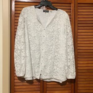 Good condition white Karl Lagerfeld Paris blouse